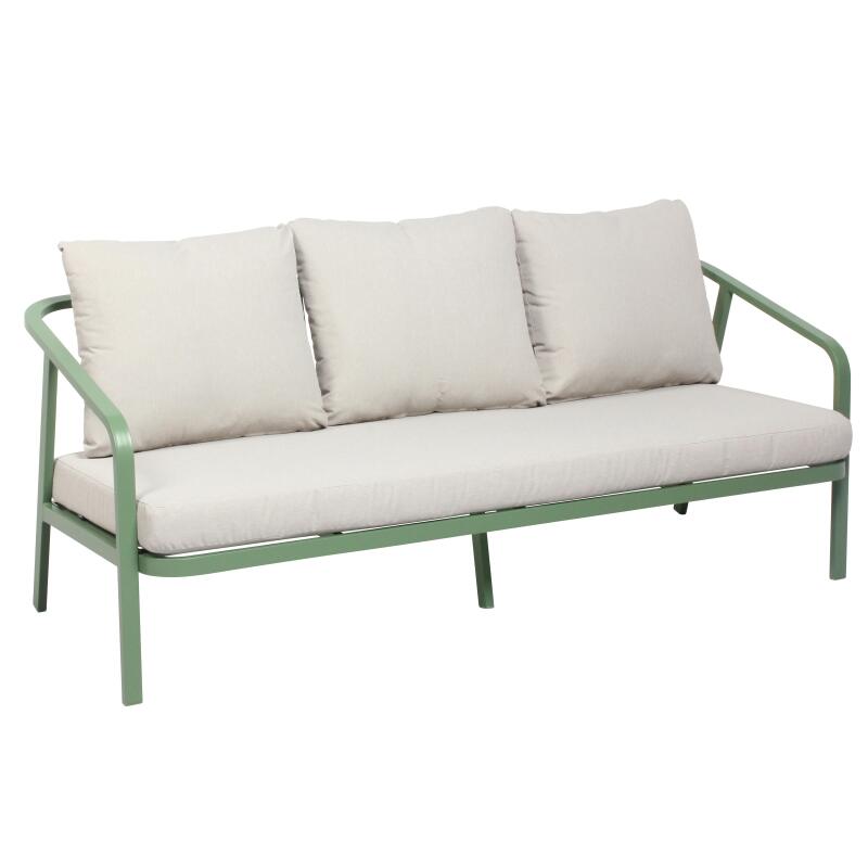 Conjunto de muebles de jardín de aluminio de 5 plazas (6/7)