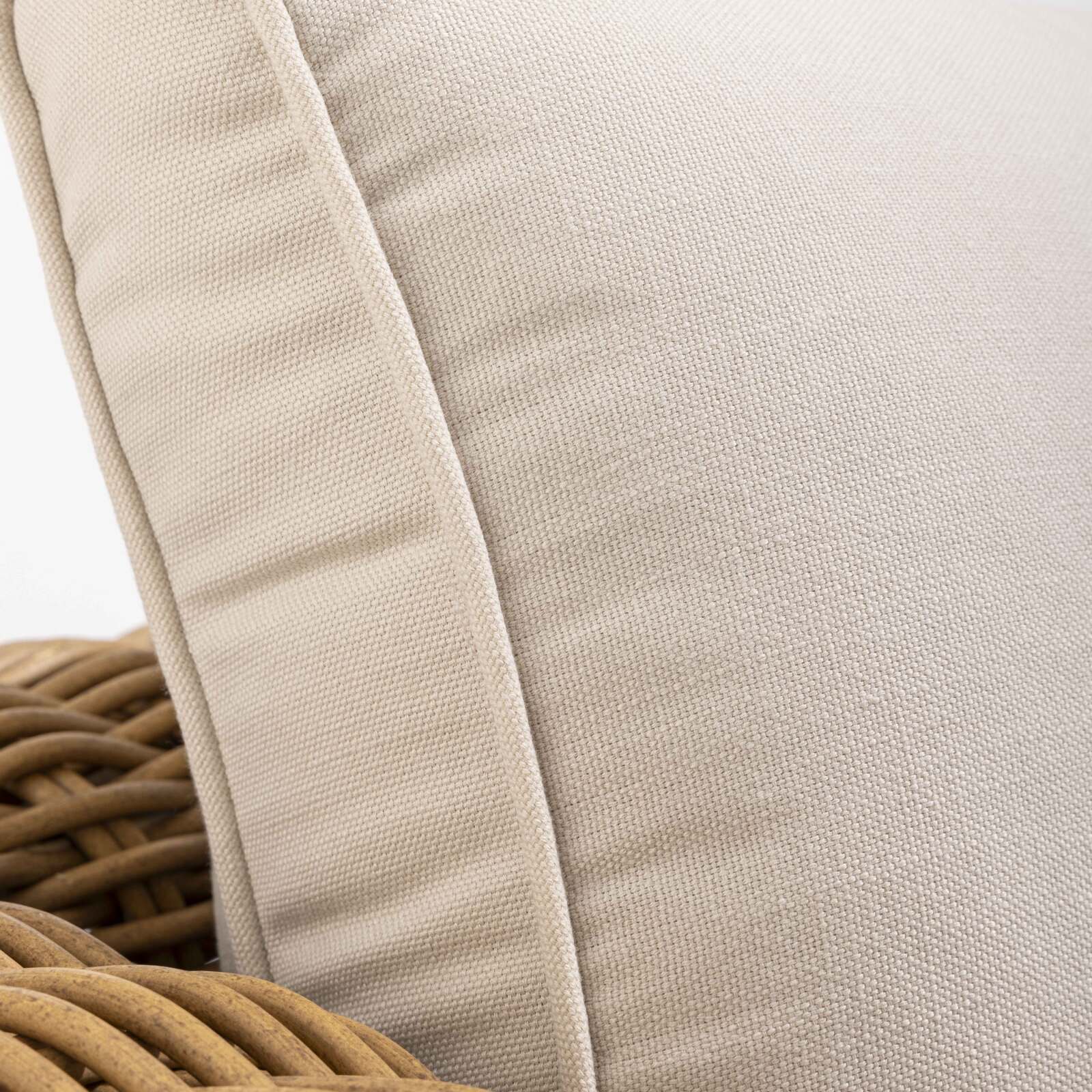 Sofá de jardín en esquina de 5 plazas de ratán sintético Sofá de jardín en esquina de 5 plazas de ratán sintético