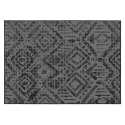 Alfombra rectangular reversible para exteriores de polipropileno