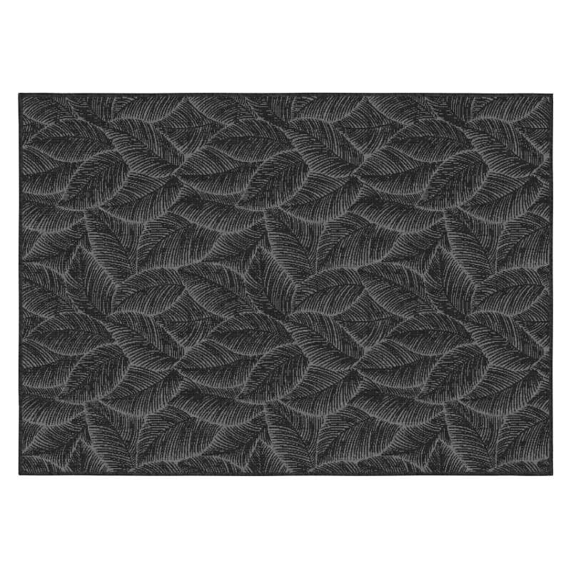 Alfombra rectangular reversible para exteriores de polipropileno