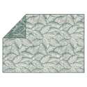 Alfombra rectangular reversible para exteriores de polipropileno