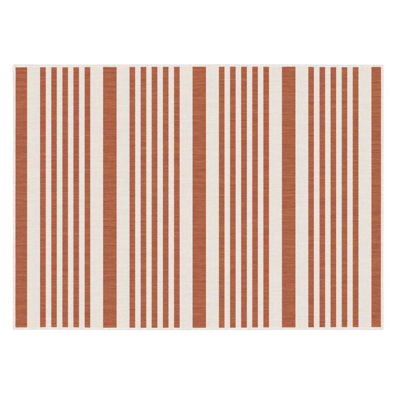 Alfombra rectangular reversible para exteriores de polipropileno (2/4)