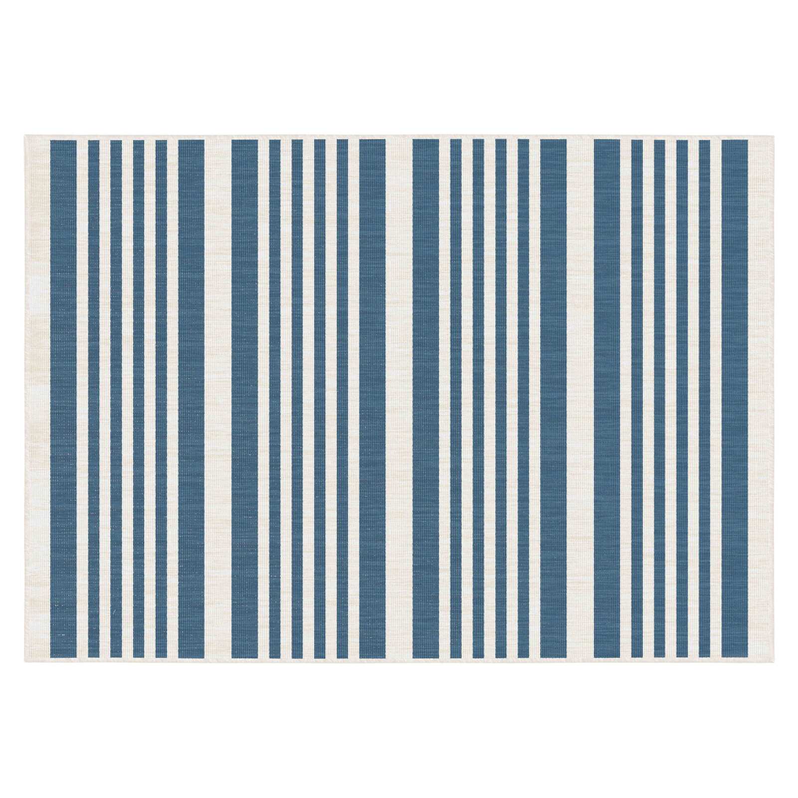 Alfombra rectangular reversible para exteriores de polipropileno