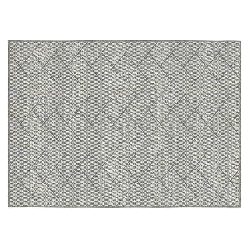 Alfombra rectangular reversible para exteriores de polipropileno (2/4)