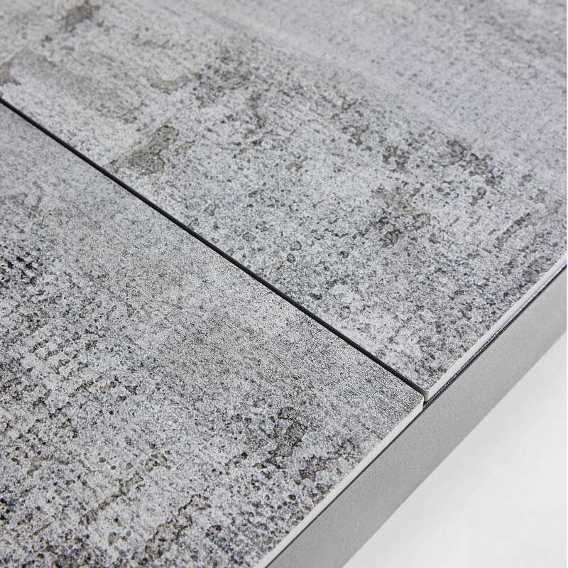 Mesa de jardín rectangular extensible (256/320 x 100 x 76 cm) de aluminio  (6/7)