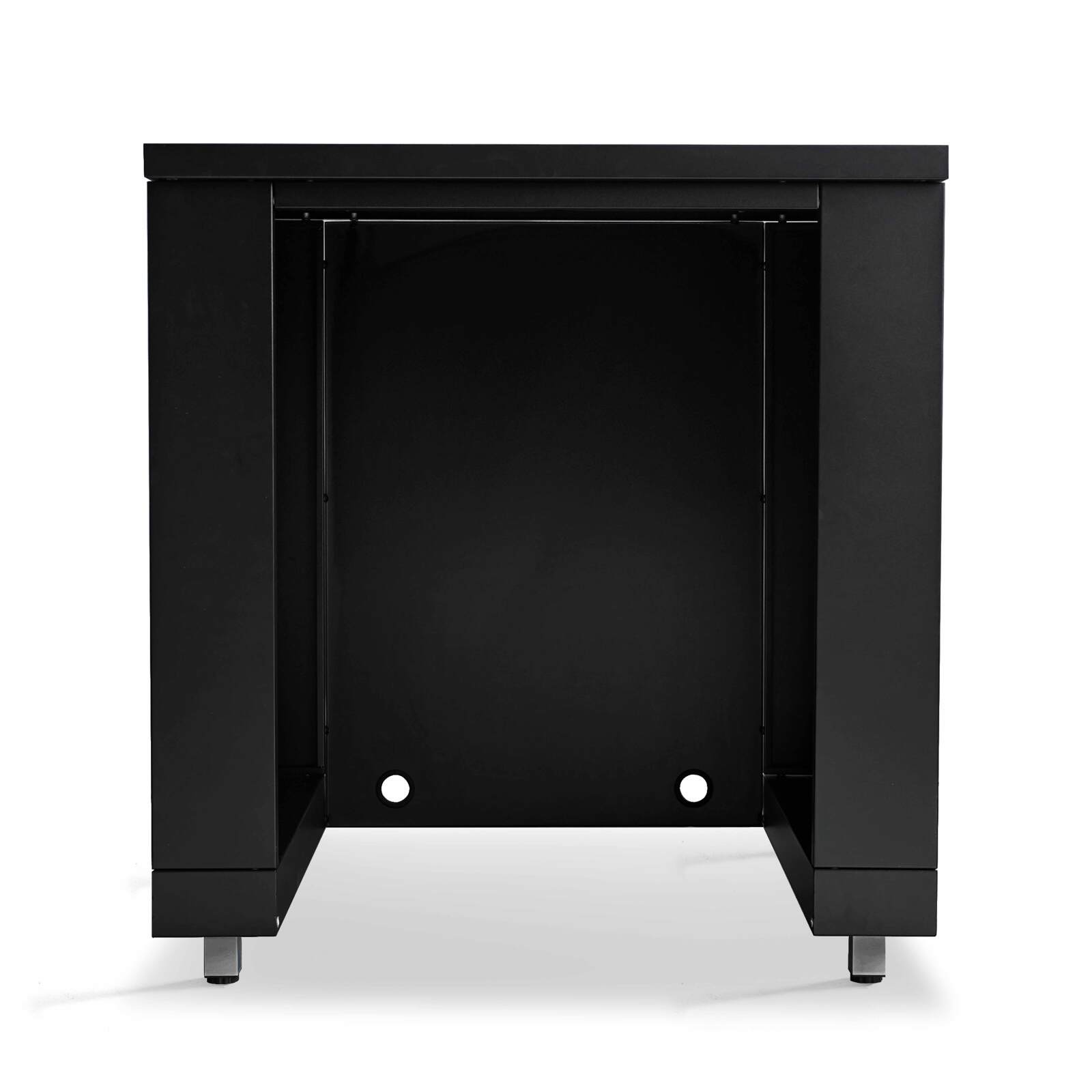 Módulo de almacenamiento con área de trabajo para cocina exterior Módulo de almacenamiento con área de trabajo para cocina exterior