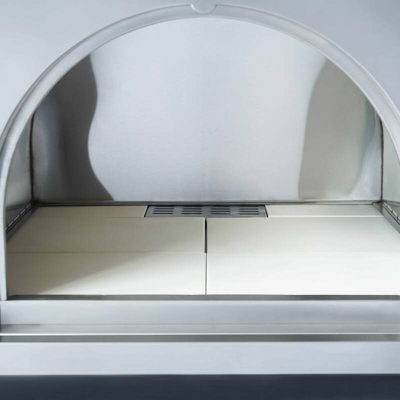 Módulo de acero para horno de pizza para cocina exterior