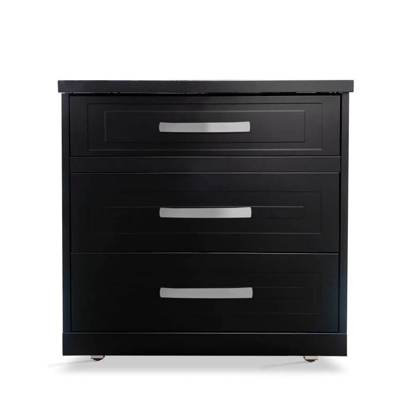 Módulo de almacenamiento de 3 cajones para cocina exterior