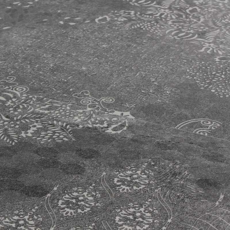 Mesa de jardín de cerámica con efecto estampado (185 x 95 x 74 cm) (2/6)