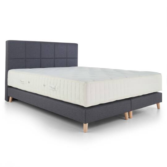 Conjunto de ropa de cama Premium: colchón + somier + cabecero Mads