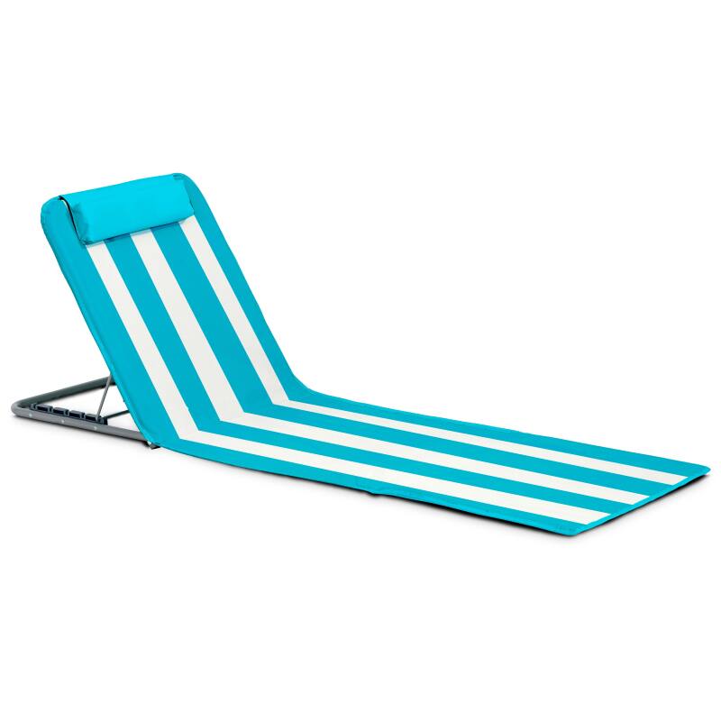 Colchón de playa plegable, reclinable 5 posiciones