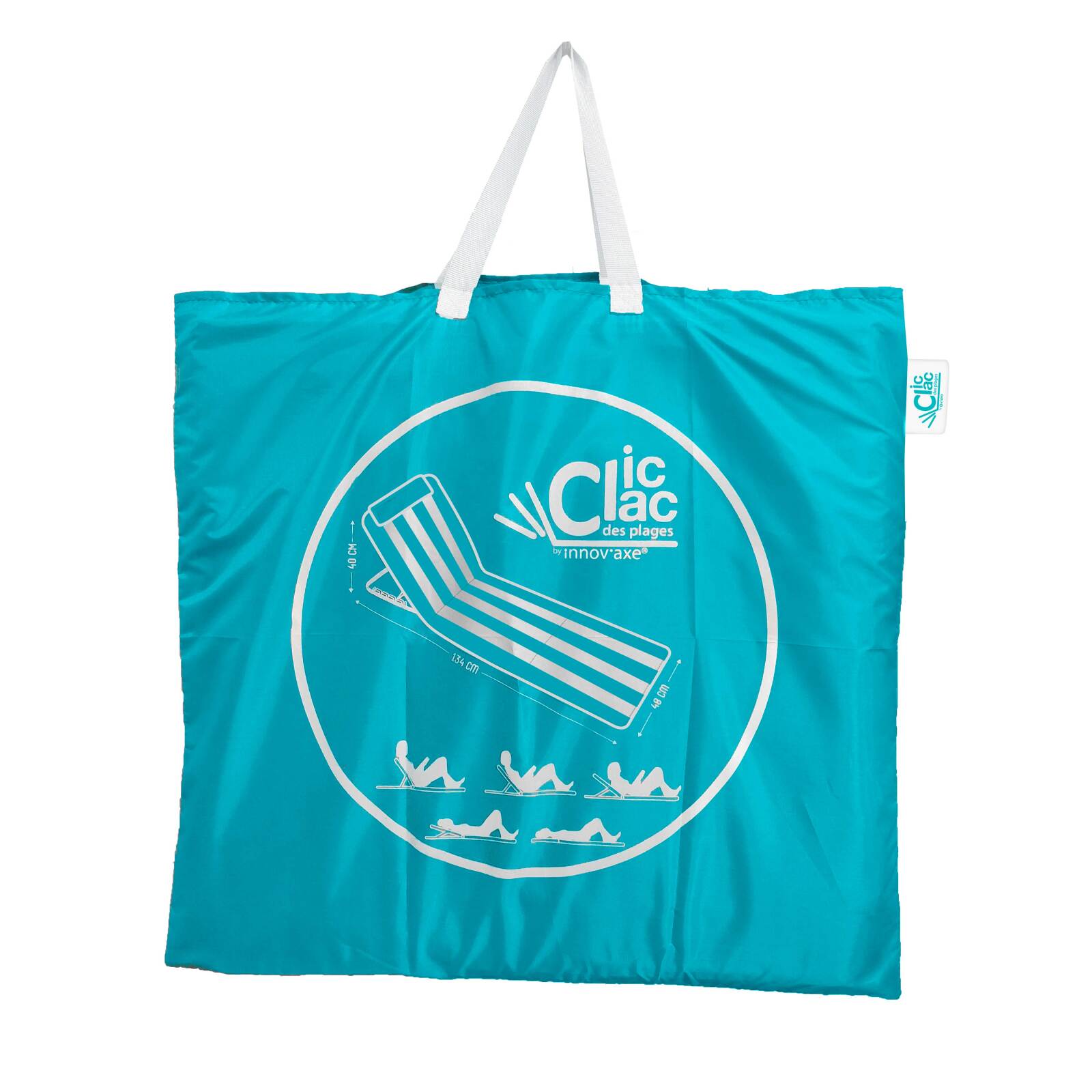 Colchón de playa plegable, reclinable 5 posiciones