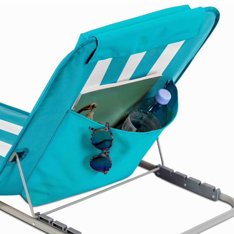 Colchón de playa plegable, reclinable 5 posiciones