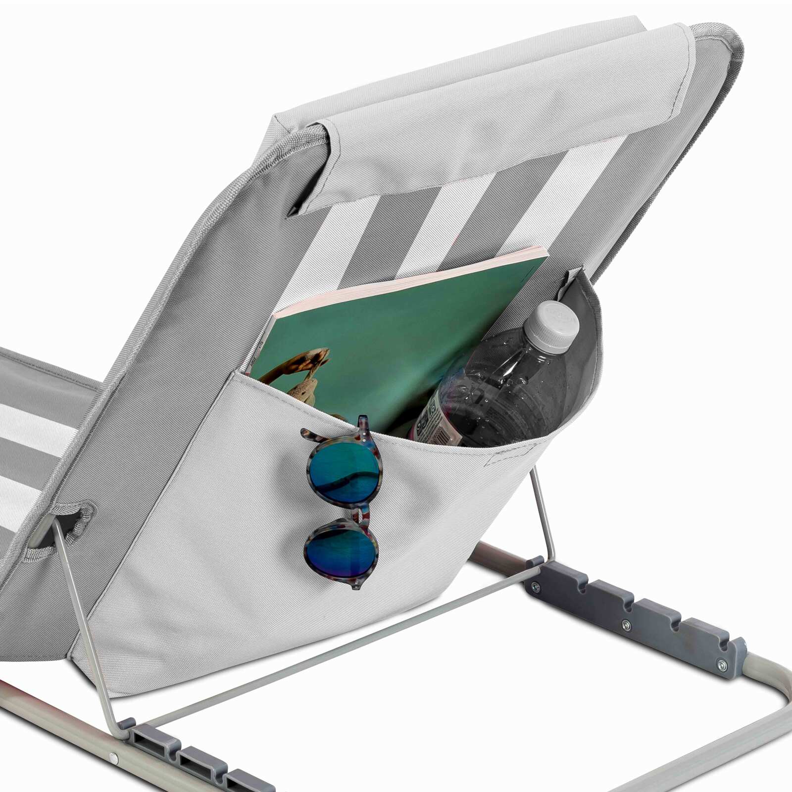 Colchón de playa plegable, reclinable 5 posiciones