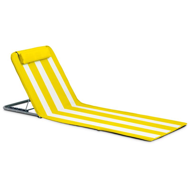 Colchón de playa plegable, reclinable 5 posiciones