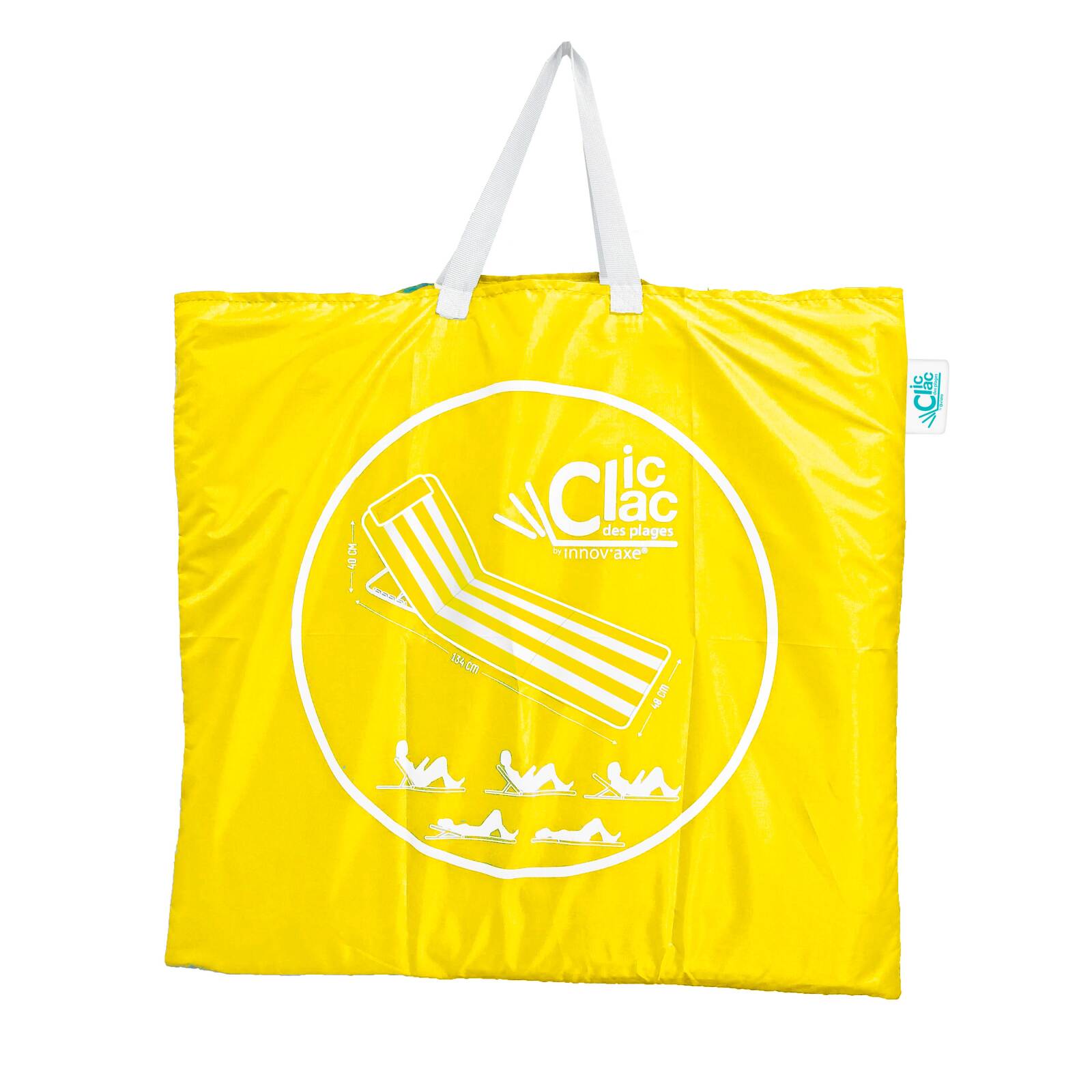 Colchón de playa plegable, reclinable 5 posiciones