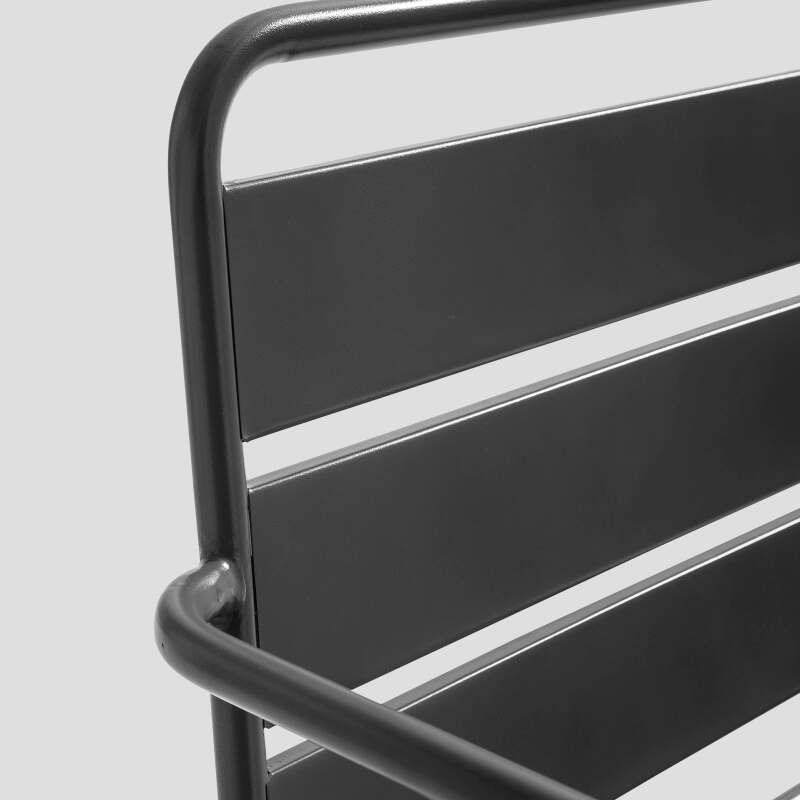 Silla de jardín baja de metal (5/73)