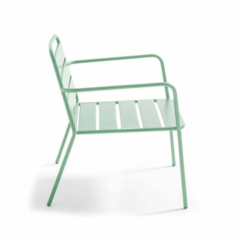 Silla de jardín baja de metal (61/73)