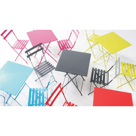Mesa plegable bistro colores