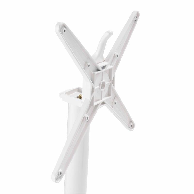 Mesa alta de jardín cuadrada de 60 x 60 cm inclinable en HPL