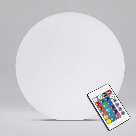 Grande bola luminosa LED recargable
