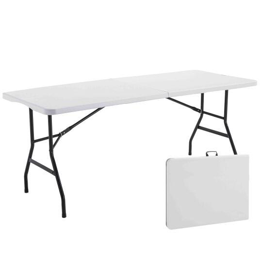 Mesa plegable rectangular 180 cm en PEHD - 8 plazas