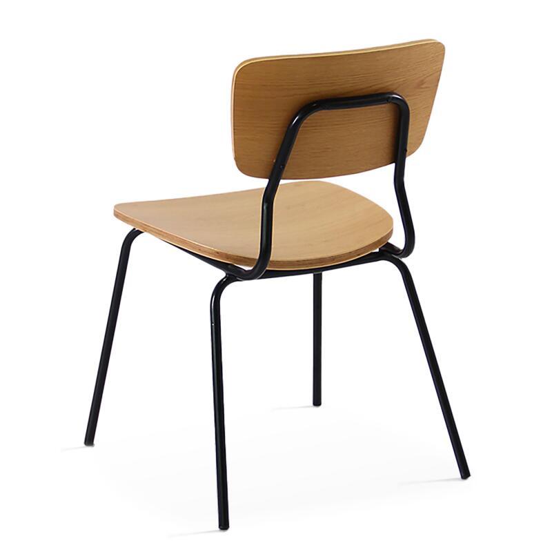 Lote de 2 sillas vintage de madera FSC®