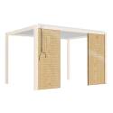 Pantalla para pérgola bioclimática CORATO y SAPRI
