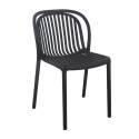 Silla de terraza de plástico