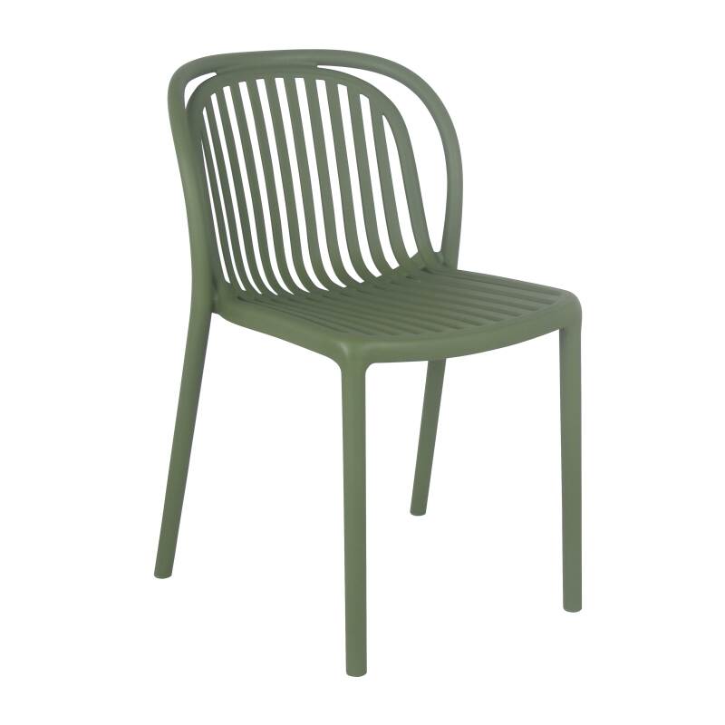 Silla de terraza de plástico