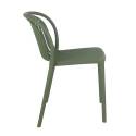Silla de terraza de plástico