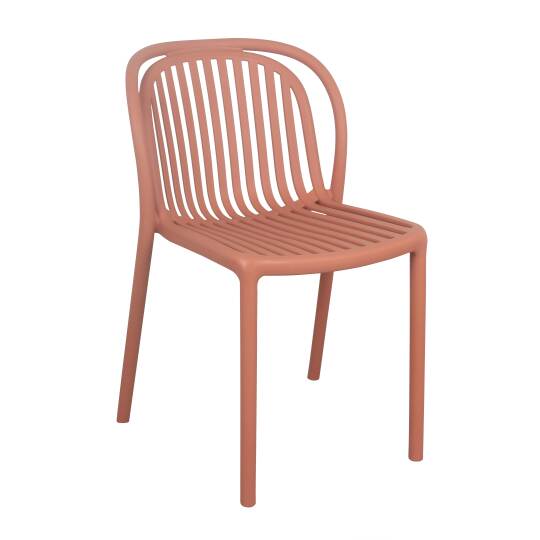 Silla de terraza de plástico