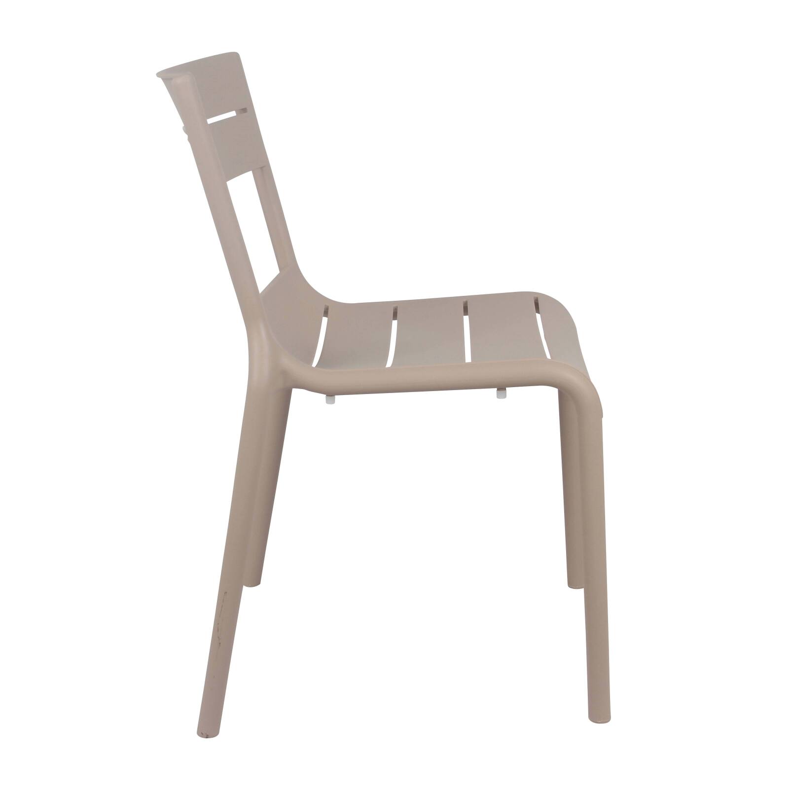 Silla calada de terraza de plástico