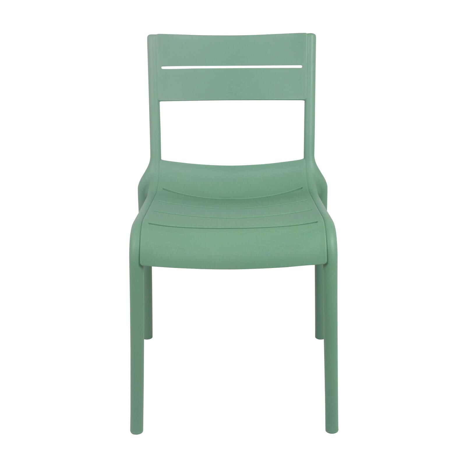 Silla calada de terraza de plástico