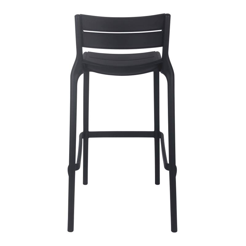 Silla alta de terraza de plástico (3/5)