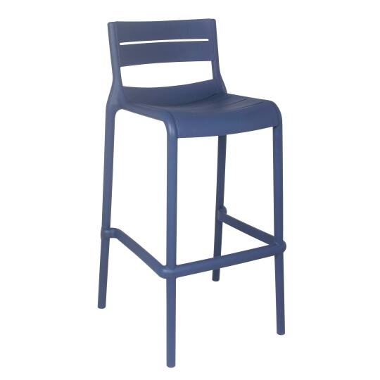 Silla alta de jardín de plástico | Oviala
