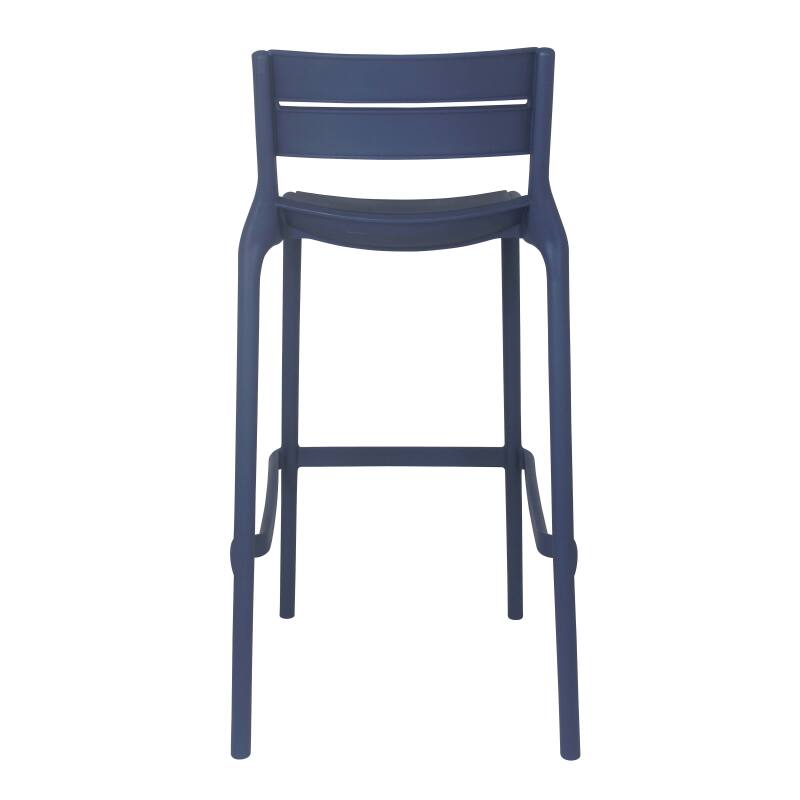 Silla alta de terraza de plástico (2/5)