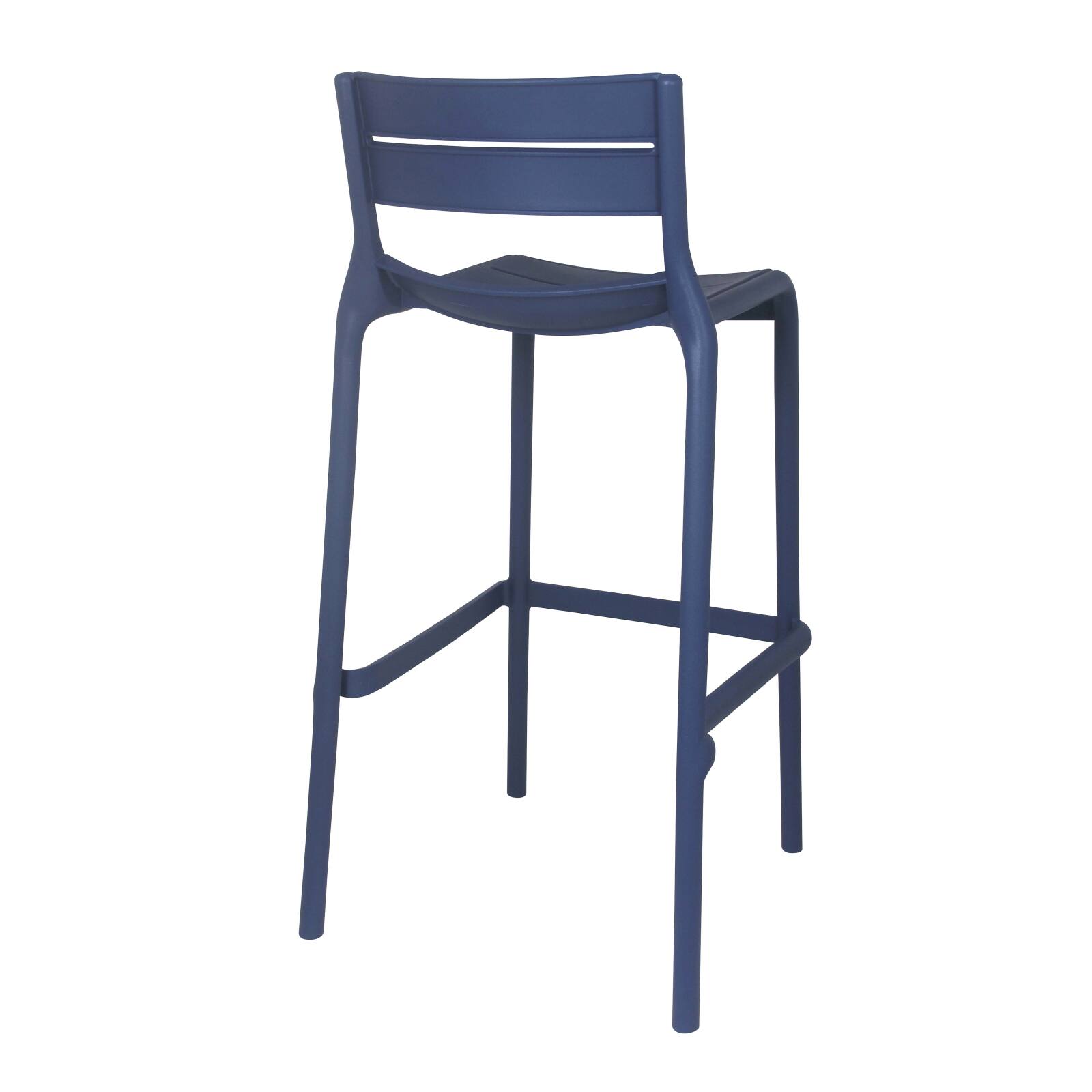 Silla alta de terraza de plástico