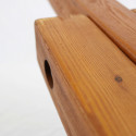 Hamaca con soporte de madera