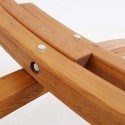 Hamaca con soporte de madera