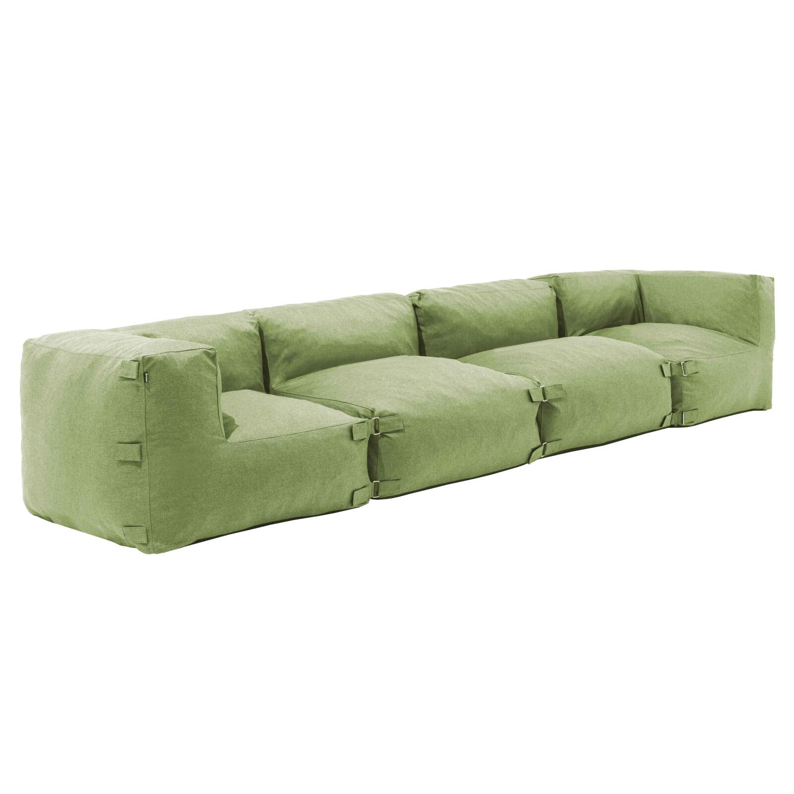 Sofá modular de 2 plazas y 2 sillones esquineros