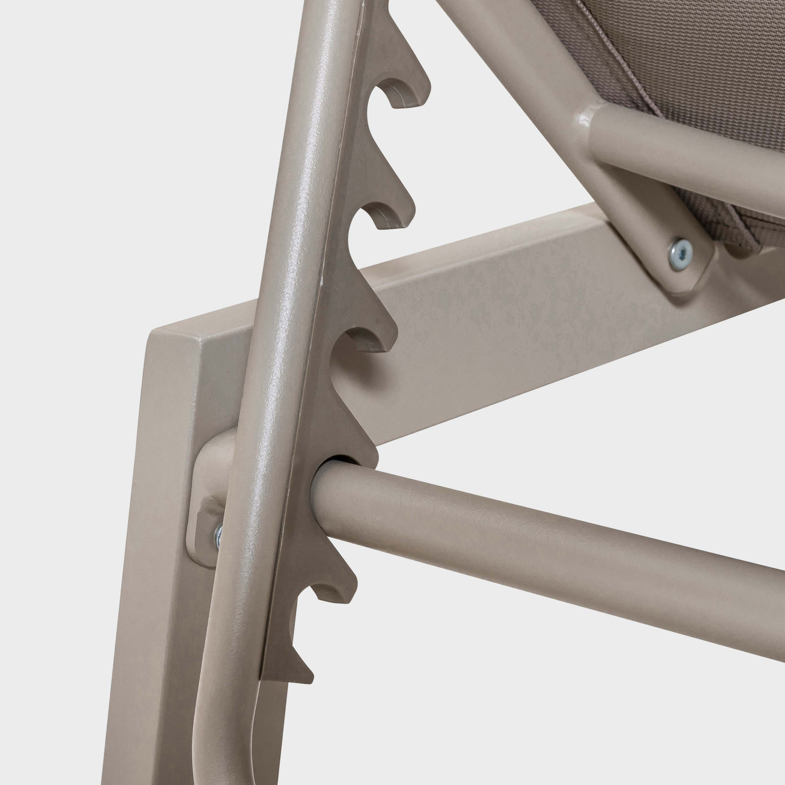 Lote de 2 tumbonas con ruedas, reclinables 5 posiciones