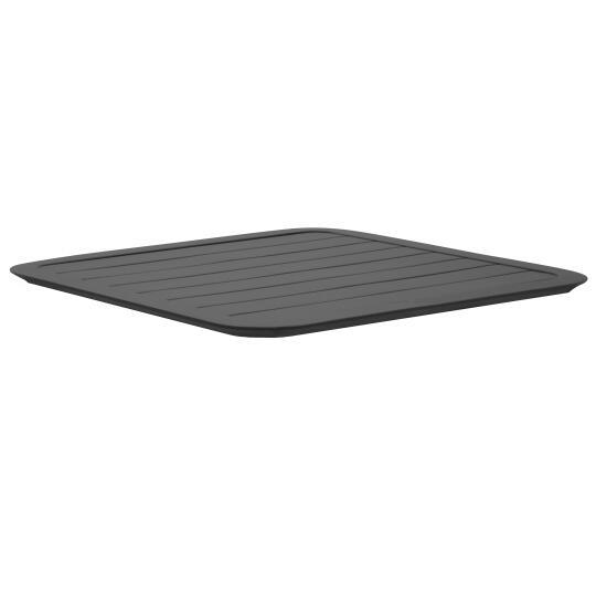 Tablero cuadrado de aluminio para terraza 60 x 60 cm