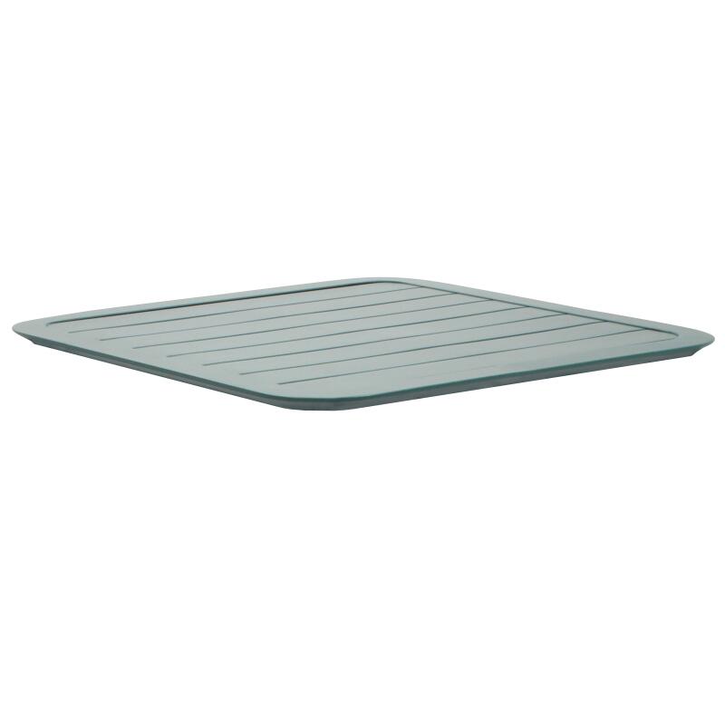 Tablero cuadrado de aluminio para terraza 60 x 60 cm
