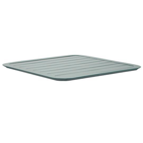 Tablero cuadrado de aluminio para terraza 60 x 60 cm