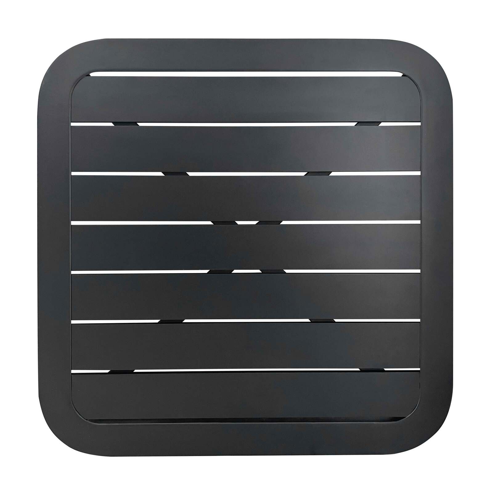 Tablero cuadrado de aluminio para terraza 60 x 60 cm