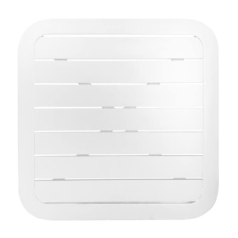 Tablero cuadrado de aluminio para terraza 70 x 70 cm