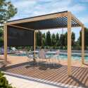 Toldo para pérgola bioclimática CORATO y SAPRI