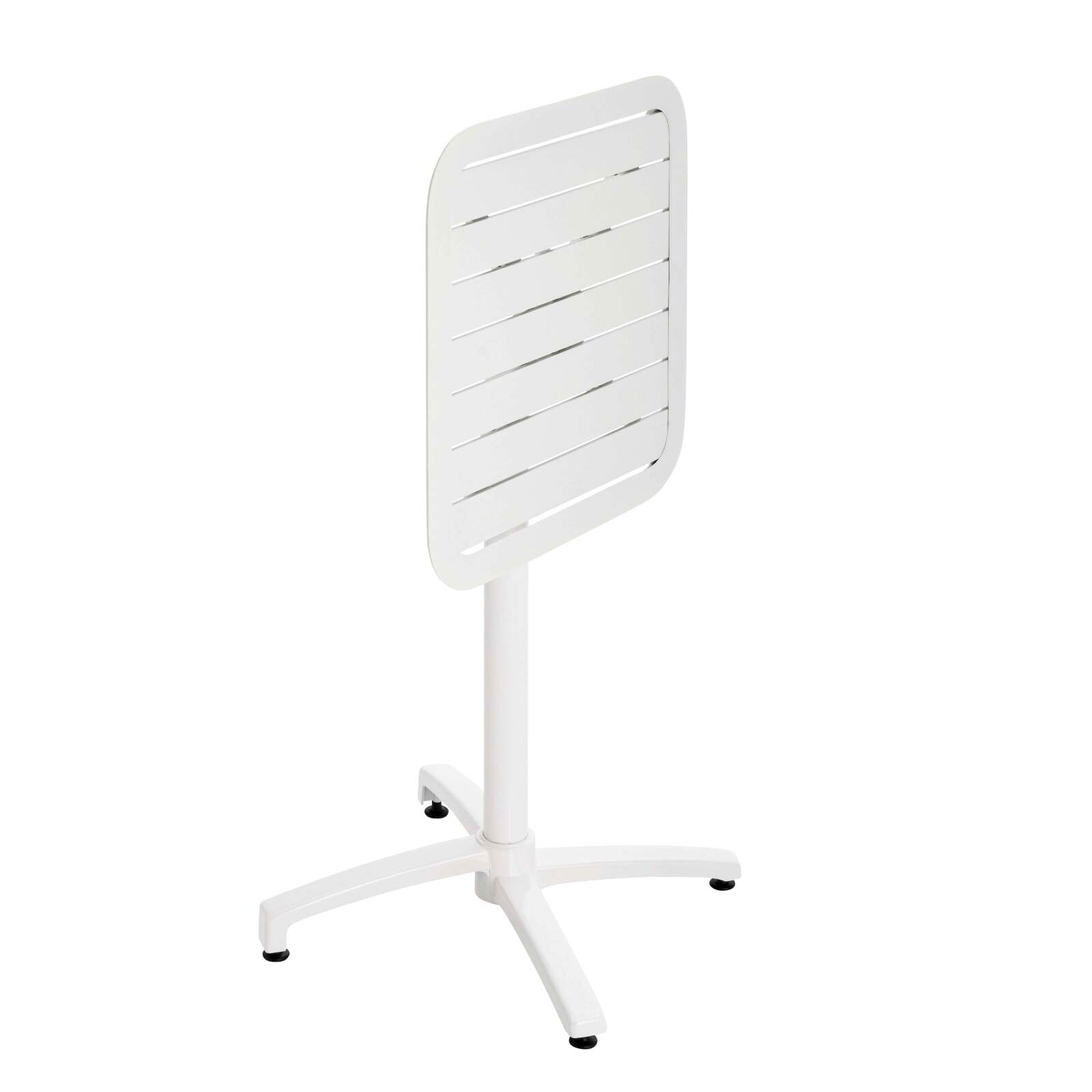 Mesa de terraza reclinable de aluminio 60x60 cm