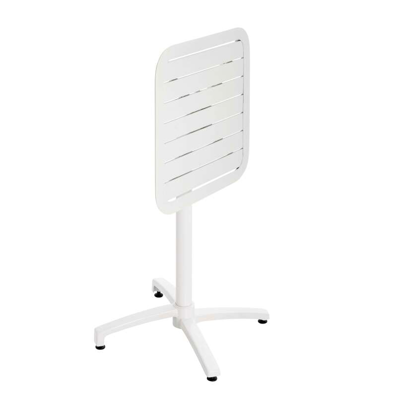 Mesa de terraza reclinable de aluminio 60x60 cm (4/7)